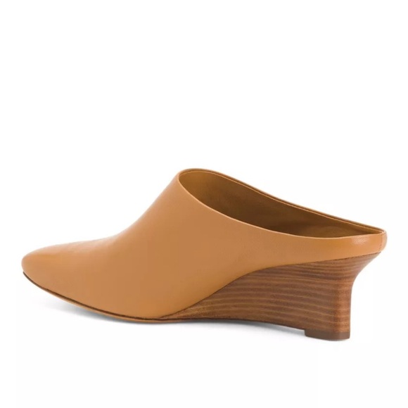 Vince Benita Women's Mules Genuine Leather Size 7 M NWT - Picture 2 of 9
